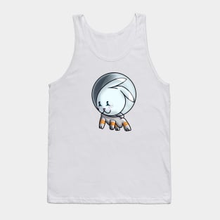 Rabbitstronaut  - rabbit astronaut pink Tank Top